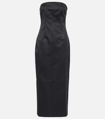 Robe midi Chute en satin | Entire Studios