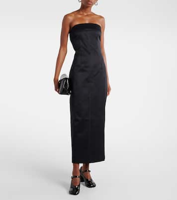 Robe midi Chute en satin | Entire Studios