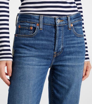 Jeans rectos Stove Pipe de tiro medio | Re/Done