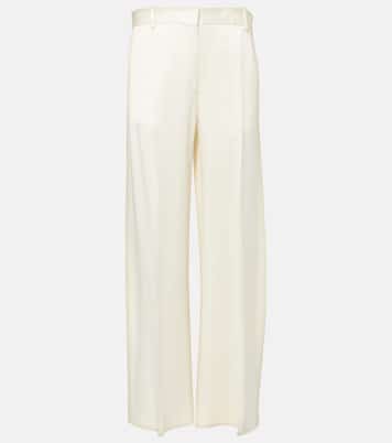 Weite High-Rise-Hose | Toteme