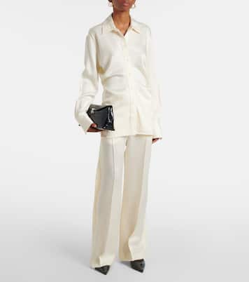 Weite High-Rise-Hose | Toteme