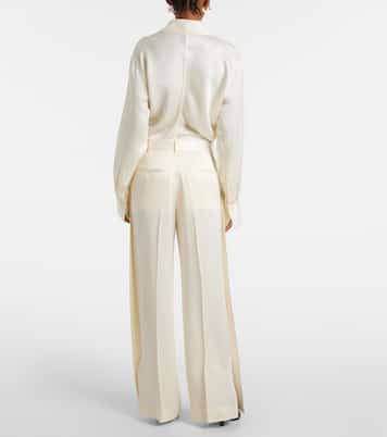 Weite High-Rise-Hose | Toteme