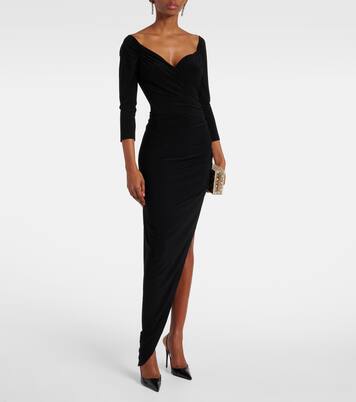 Robe longue asymétrique | Norma Kamali
