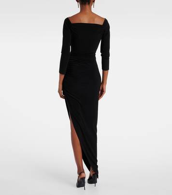 Robe longue asymétrique | Norma Kamali