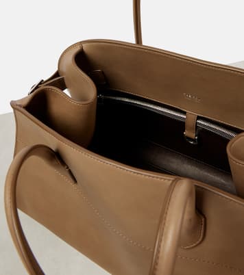 E/W Margaux leather tote bag | The Row