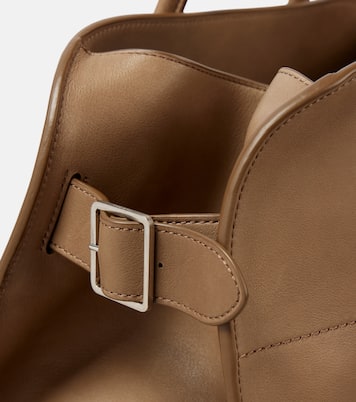 E/W Margaux leather tote bag | The Row