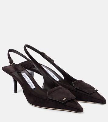 Frances 60 suede slingback pumps | Jimmy Choo