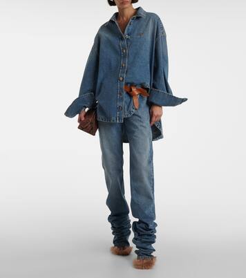 Jean droit à taille mi-haute | The Attico