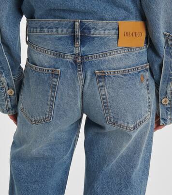 Jean droit à taille mi-haute | The Attico