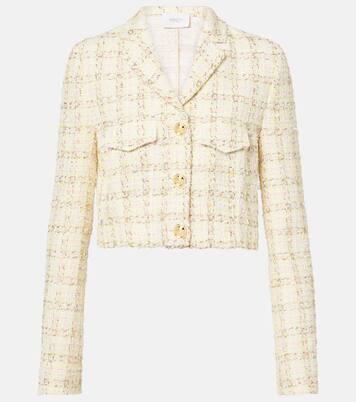 Checked cotton-blend jacket | Giambattista Valli