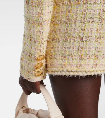 Checked cotton-blend jacket | Giambattista Valli
