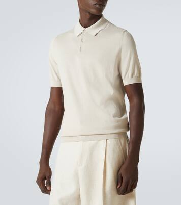 Cotton polo shirt | Fedeli