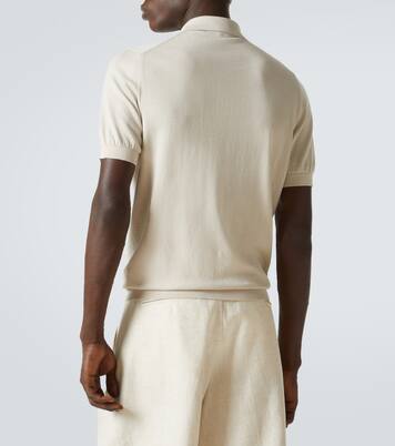 Cotton polo shirt | Fedeli