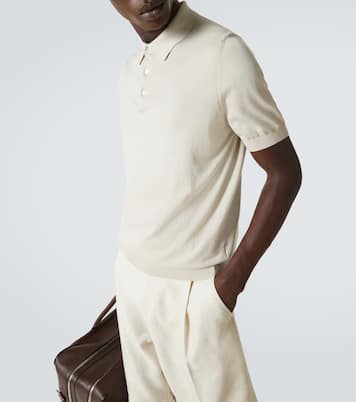 Cotton polo shirt | Fedeli