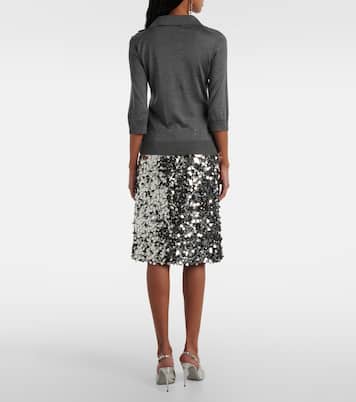 Silk polo sweater | Dolce&Gabbana