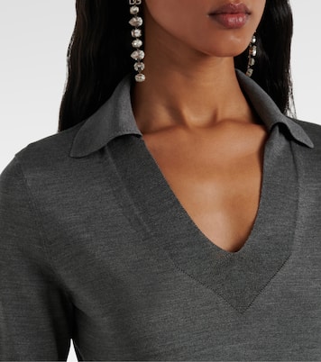 Silk polo sweater | Dolce&Gabbana