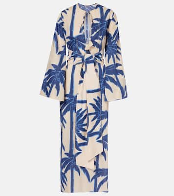 Bedruckte Tunika Sotaviento aus Baumwolle | Johanna Ortiz