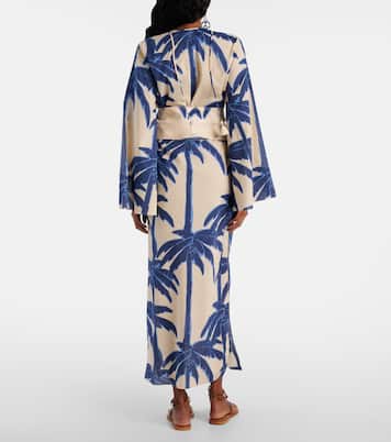 Bedruckte Tunika Sotaviento aus Baumwolle | Johanna Ortiz