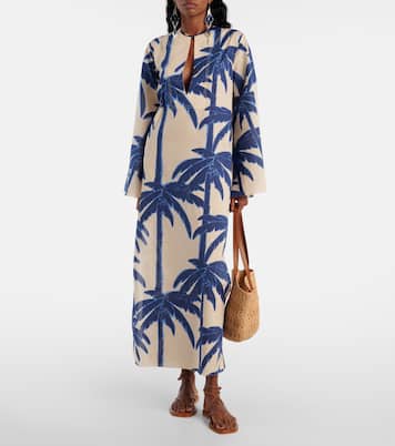 Bedruckte Tunika Sotaviento aus Baumwolle | Johanna Ortiz