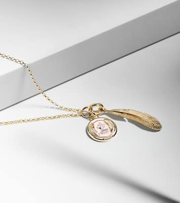 Vivacity 18kt gold pendant necklace with diamonds | FoundRae