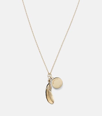 Vivacity 18kt gold pendant necklace with diamonds | FoundRae