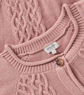 Cardigan Cleo en coton | Donsje