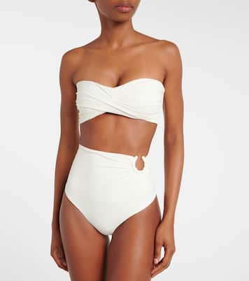 Gathered bikini bottoms | Johanna Ortiz