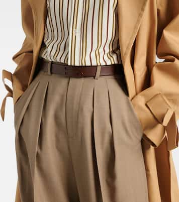 Gürtel aus Leder  | Victoria Beckham