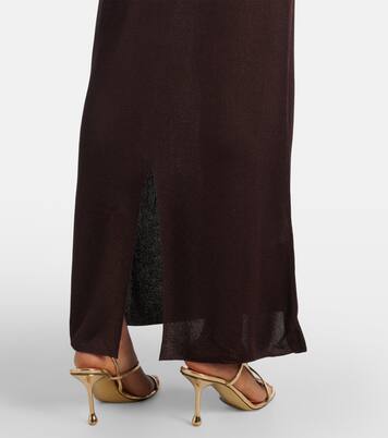 Robe longue asymétrique | Altuzarra