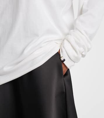 T-shirt N°347 Aries in cotone e cashmere | Extreme Cashmere