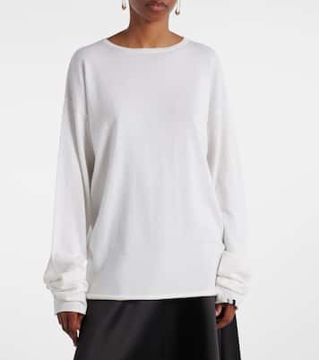 T-shirt N°347 Aries in cotone e cashmere | Extreme Cashmere