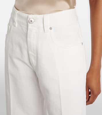 Mid-Rise Wide-Leg Jeans | Brunello Cucinelli