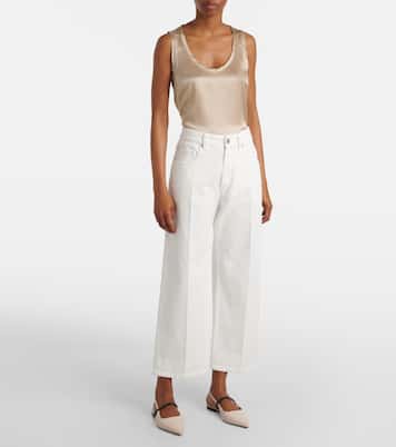 Mid-Rise Wide-Leg Jeans | Brunello Cucinelli