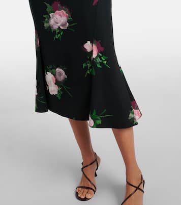 Bedrucktes Midikleid | Erdem