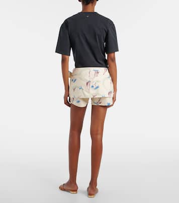 Shorts in cotone con stampa | Rabanne