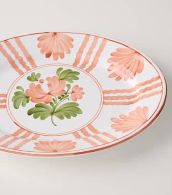 Piatto da portata in ceramica floreale | Cabana