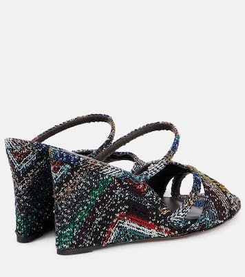 Lucy Caperdoni sequined wedges | Missoni