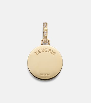 Colgante Reverie Petite de oro de 18 ct con cerámica y diamantes | FoundRae