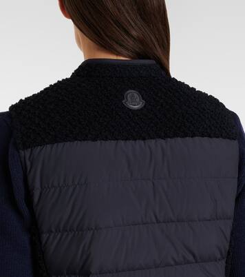 Virgin wool bouclé vest | Moncler