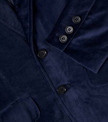 Hieronymus cotton velvet blazer  | Molo