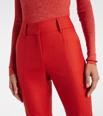Pantaloni flared Rhein in lana e cashmere | Gabriela Hearst
