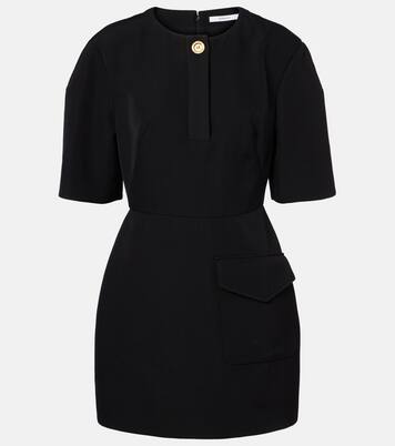 Wool grain de poudre minidress | Givenchy