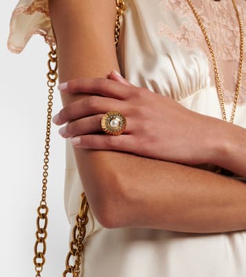 Bague à ornements et perle fantaisie | Chloé