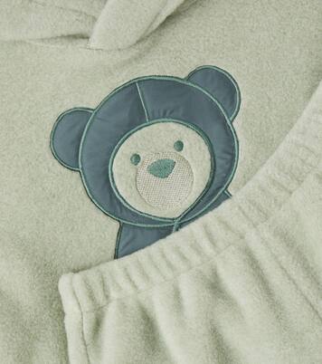 Baby embroidered hoodie and sweatpants set | Il Gufo