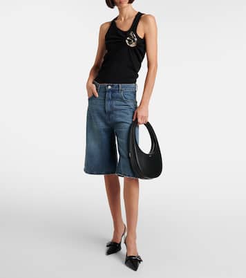 Denim Bermuda shorts | Coperni