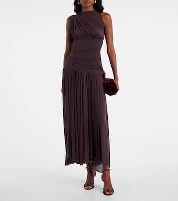 Sandalen Tequila 85 aus Leder mit Kristallen | Aquazzura