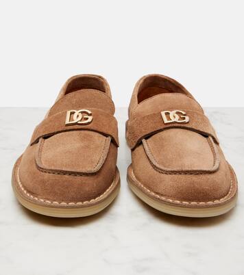 Mocassins DG en daim | Dolce&Gabbana