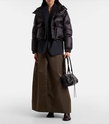 Daunenjacke aus Wolle | Sacai