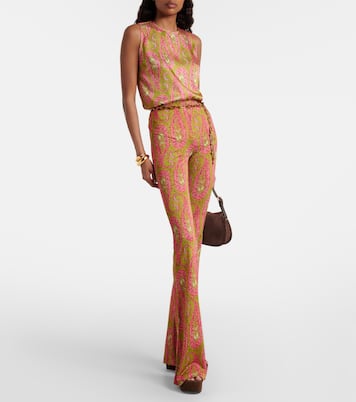 Blusa de jacquard semitransparente | Etro