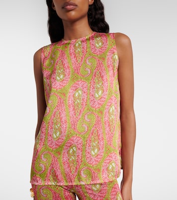 Blusa de jacquard semitransparente | Etro